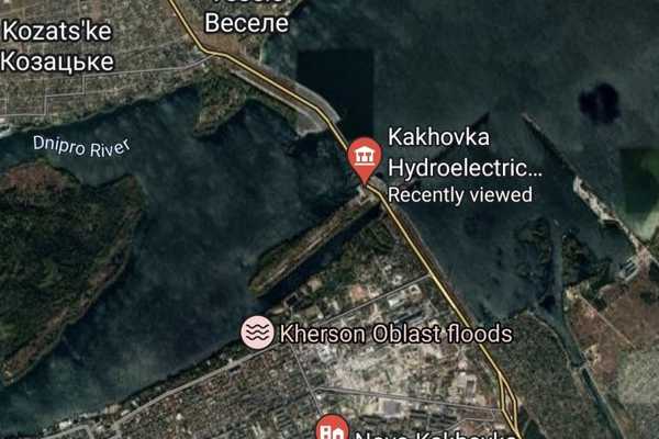 Russo - Ukraine War: Collapse of Nova Kakhovka Dam in Ukraine