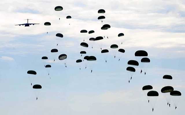 Are parachute politicians falling from the skies?