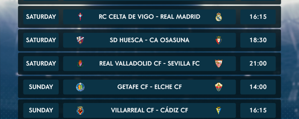 LaLiga’s Matchday Preview