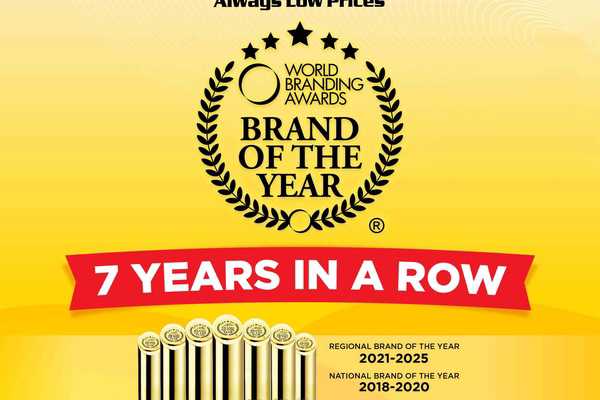Kemenangan ketujuh berturut-turut untuk MR D.I.Y. di World Branding Awards