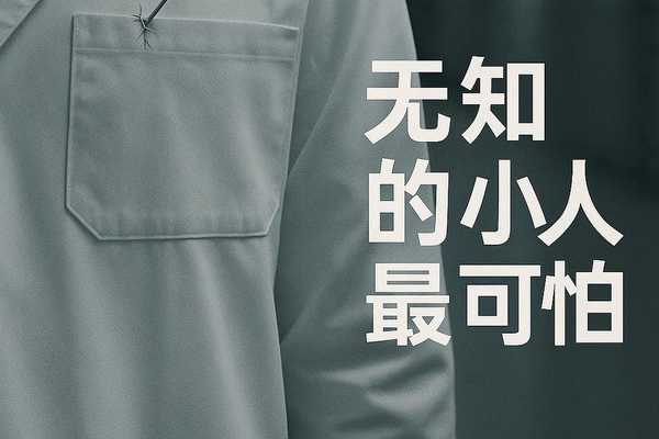 无知的小人最可怕
