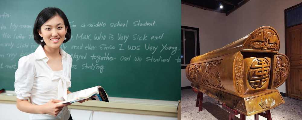 Chinese Teacher Leaves Classroom to Sell Coffins, Now Generates $6 Million Sales a Year