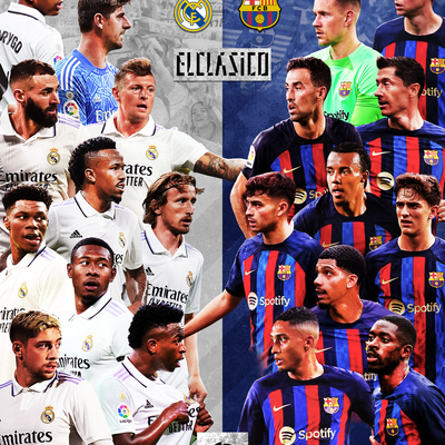 Real Madrid vs FC Barcelona: Maximum anticipation as both sides enter ElClasico level on 22 points