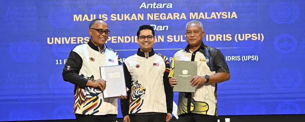 UPSI, Majlis Sukan Negara jalin kerjasama strategik pembangunan atlet negara