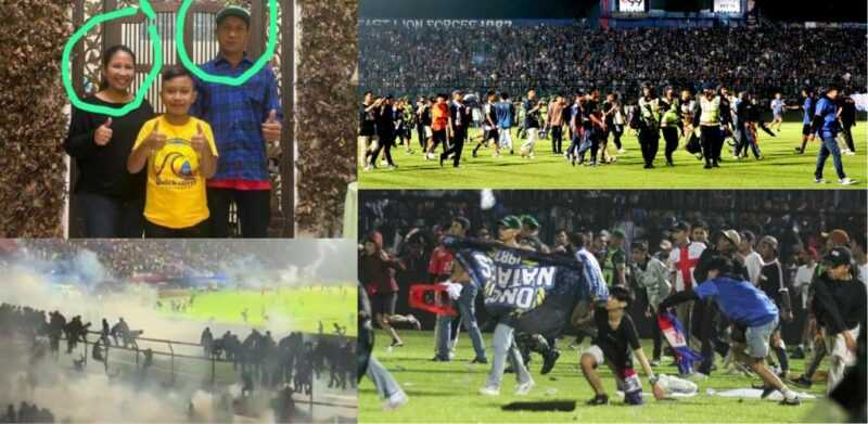 Extreme fanaticism: 11 years old boy became an orphan after parents were killed in a stampede at a football match