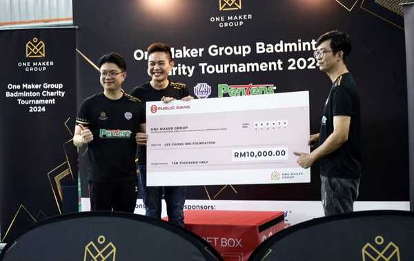 One Maker Group Champions CSR Through Successful Badminton Charity Tournament 2024