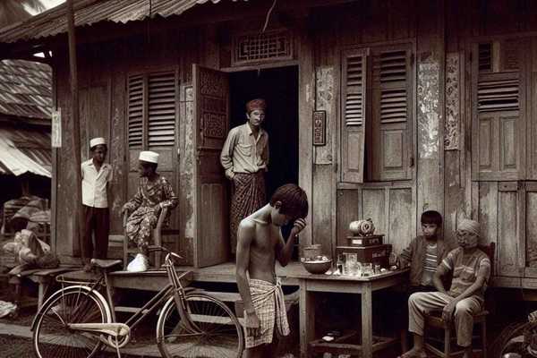 One Malay kampong in Johor, high on gangsta ganja