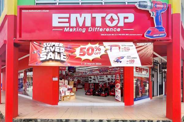 ‘Super Saver Sale’ EMTOP membantu rakyat Malaysia menjalankan Projek DIY sempena Hari Raya