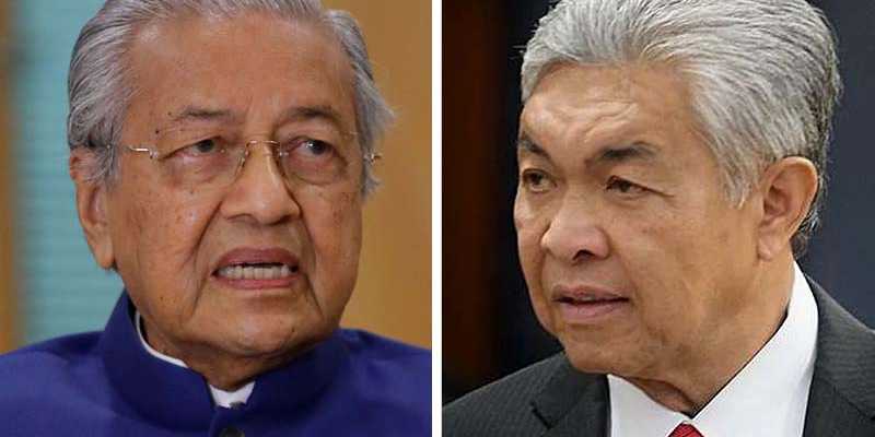'Charges against me following Tun M's threats' - Ahmad Zahid Hamidi.