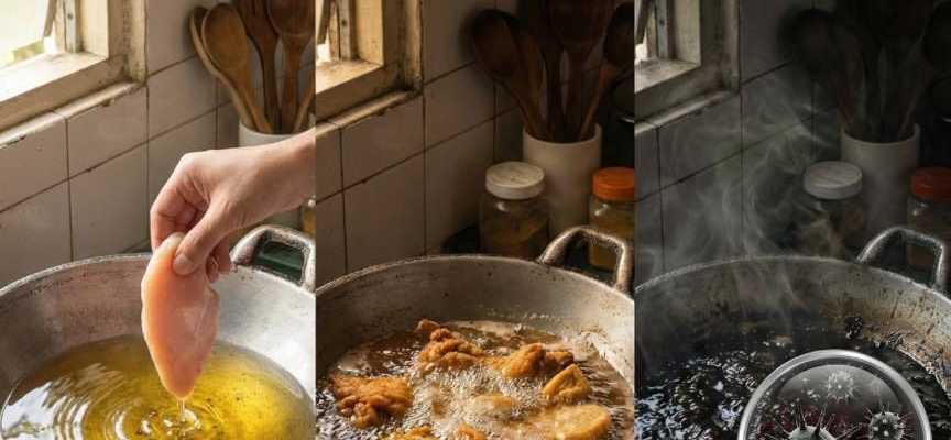 Bahaya mengguna semula minyak masak
