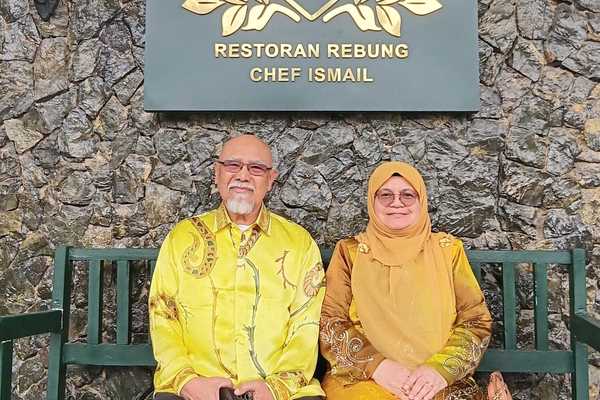 Rebung Chef Ismail 2 in Putrajaya, a Malaysian heritage cuisine restaurant using only the finest home-grown ingredients