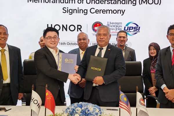UPSI–HONOR Bakal Bangunkan Makmal Pendidikan AI Pertama di Asia Tenggara