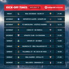 LaLiga’s preview: what a thrilled weekend is coming