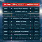 LaLiga Matchday 37 preview