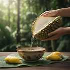 #EiTahuTak | Malaysians Actually Drink Water From Durian Shells After Eating Them?