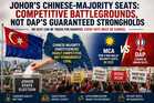 Johor's Chinese-Majority Constituencies: Competitive Battlegrounds, Not Political Strongholds