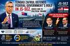 Tengku Zafrul Defends Federal Government's Role in JS-SEZ, Urges End to Political 'Drama'