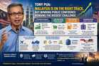 Tony Pua: Malaysia Is on the Right Track, but Winning Public Confidence Remains the Biggest Challenge