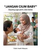 Jangan cium bayi