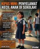 Kipas mini untuk anak anda?