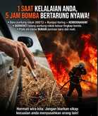 Bahaya buang putung rokok sesuka hati!