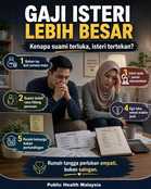 Gaji isteri lebih besar boleh jadi isu ke?