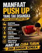 Manfaat push up ramai tak sangka