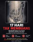 17 hari tak buang air besar?