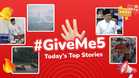 ✋🏻 #GiveMe5: Today’s Top Stories