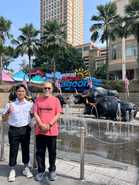 Sunway Lagoon Malaysia is more like the different bits of Disneyland's Magic Kingdom & Frontier Land 