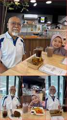 KIMIDU (Kita Minum Dulu) Cafe @Community Center, Aura Residence Putrajaya means "Let's drink first" or "We drink first" 