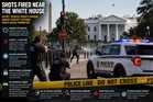 Gunfire Erupts Near White House After Armed Suspect Confrontation