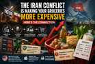 The Iran Conflict Is Making Your Groceries More Expensive - Here's the Connection