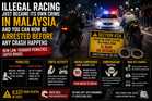 Illegal Racing Just Became Its Own Crime in Malaysia, and You Can Now Be Arrested Before Any Crash Happens