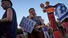 Israeli protesters march in Tel Aviv against West Bank settler violence