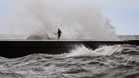 Dramatic California beach rescue after powerful waves hit Santa Cruz
