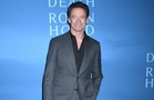 Hugh Jackman had his prosthetic beard taped in place for The Death of Robin Hood fight scenes