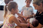 Vogue Williams gives birth to fourth child with Spencer Williams