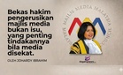 Bekas hakim pengerusikan majlis media bukan isu, yang penting tindakannya bila media disekat