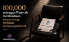 100,000 pelanggan Wasiyyah membuktikan semua orang perlukan perancangan harta