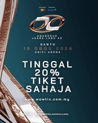 Tiket AJL40 Tinggal 20 Peratus, Bahang Malam Muzik Paling Berprestij Negara Kian Memuncak