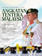 Agong Sanjung Jasa Warga ATM, Pertahan Kedaulatan Negara