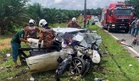 Nahas 5 Kenderaan: 4 Sekeluarga Maut, 2 Cedera