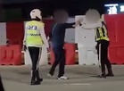 Pemandu Singapura Bergaduh Dengan Polis Malaysia 