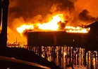 200 Rumah Atas Air Terbakar, 3 Kanak-Kanak Ditemui Rentung