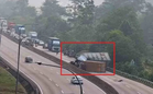 Kemalangan 2 Lori Cetus Kesesakan 7 Kilometer Di PLUS