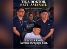 Setia Temani Tun M Di Saat Sukar, 3 Doktor Curi Perhatian Ramai