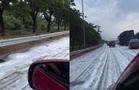 疑似化学液体泄漏 莎阿南大道如“下雪”