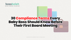 Malaysian Business Glossary: 30 Compliance Terms Every Baby Boss Should Know Before Their First Board Meeting