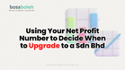 Profit First, Structure Second: Using Your Net Profit Number to Decide When to Upgrade to a Sdn Bhd